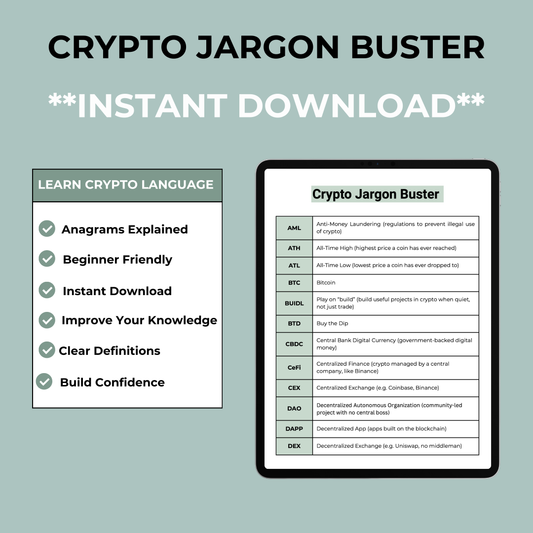 Crypto Jargon Buster (Instant PDF Download)